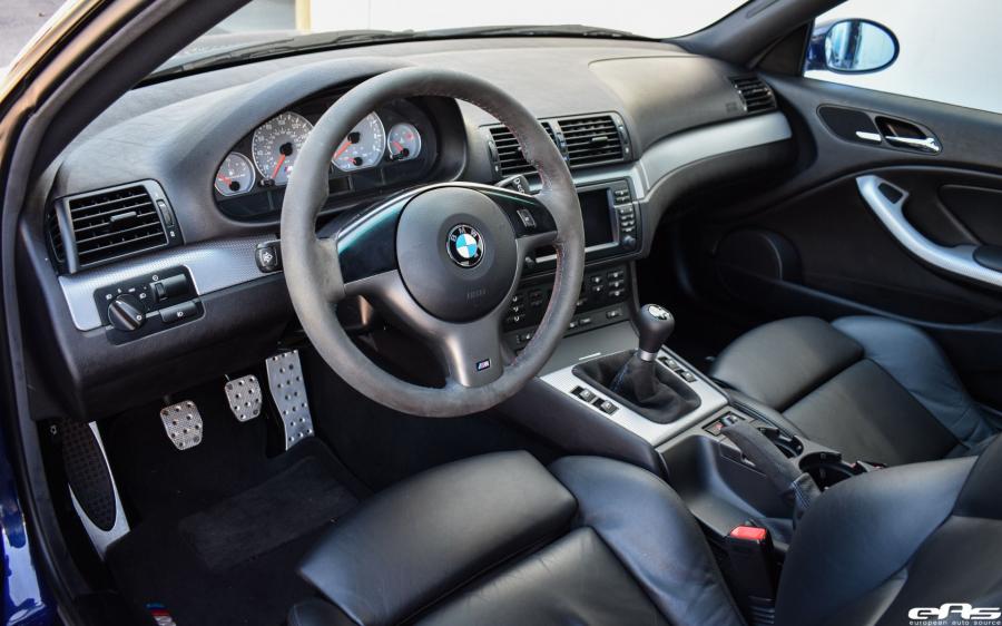 Интерьер BMW M3 Coupe Interlagos Blue by EAS (E46) 2019 года  (фото 9 из 18)